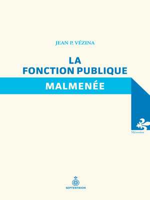 cover image of La Fonction publique malmenée